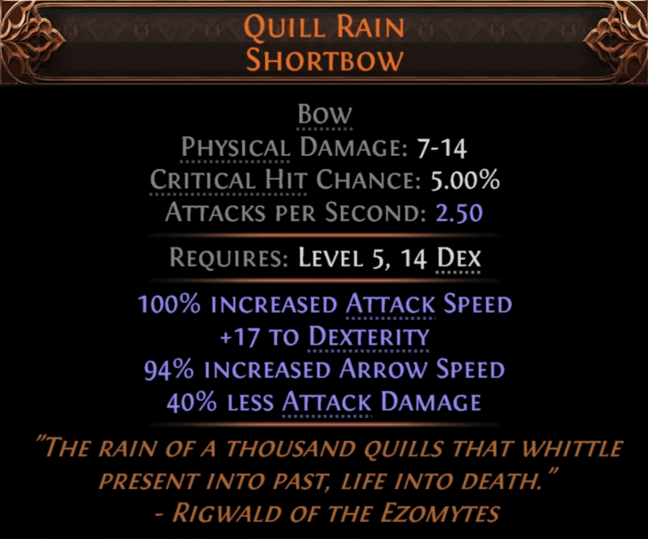 POE 2 - Unique Item