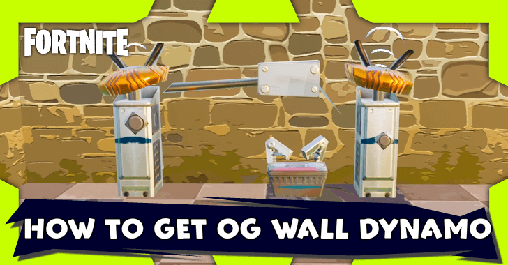 Fortnite - How to Get Wall Dynamo