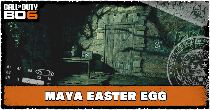 Black Ops 6 - Maya Easter Egg Guide
