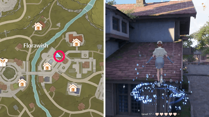 Lost Diary Roof Location