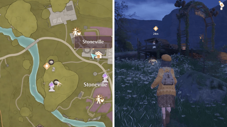 Infinity Nikki Petals, Glide! Quest Location