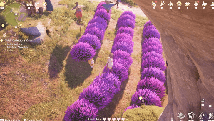 Forced Perspective - Flying Buntings - Take the Picture of the Two Scarecrows