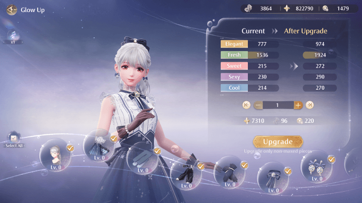 How to Get Perfect Score 3 - Raise Your Clothing Piece Stats