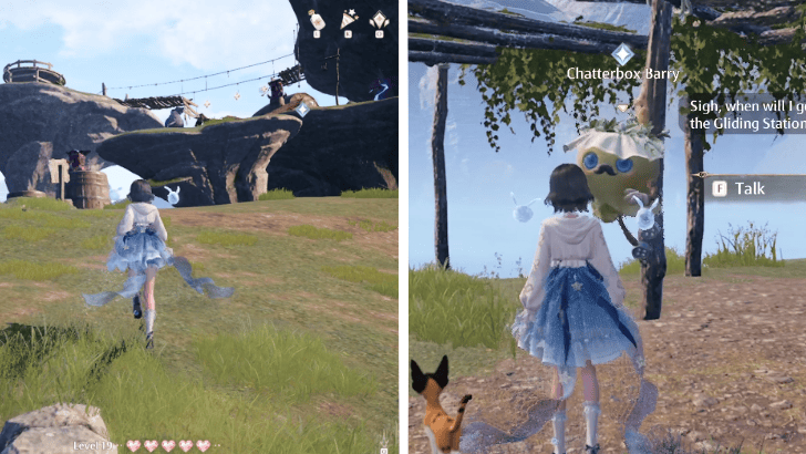 Infinity Nikki Find and Talk to Barry