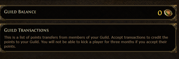 Path of Exile 2 - Guild Donation Bug