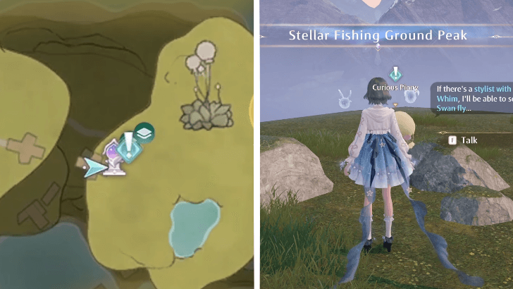 Infinity Nikki Soaring Above the Starry Sky Quest Location