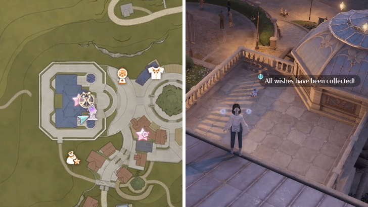 Infinity Nikki Whispers on the Terrace Quest Location
