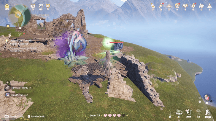 Infinity Nikki Purify the Esselings Around the Stonedew Flora 1