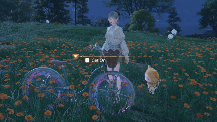 Infinity Nikki - Getting on the Bike