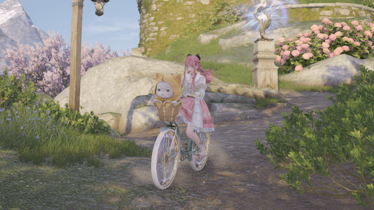 Infinity Nikki - Riding the Bike