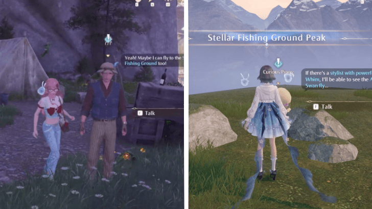 Infinity Nikki Go to Stoneville or Abandoned District