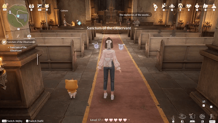 Inside Sanctum of the Observant