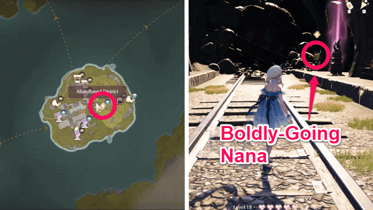 Infinity Nikki Ghost Train Quest Location