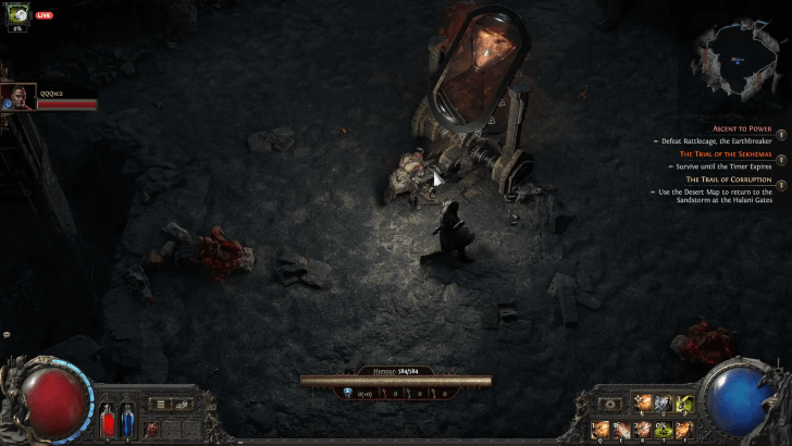 POE 2 - Hourglass Trial