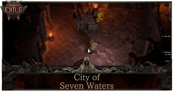 Path of Exile 2 (PoE2) - City of Seven Waters Banner
