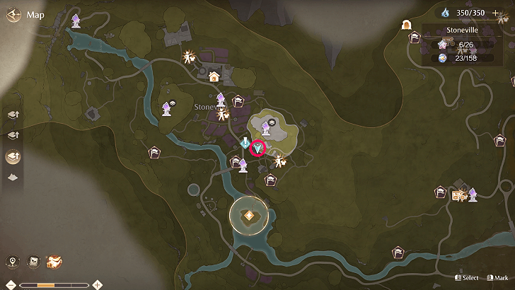 Stoneville Whimstar Ball Location