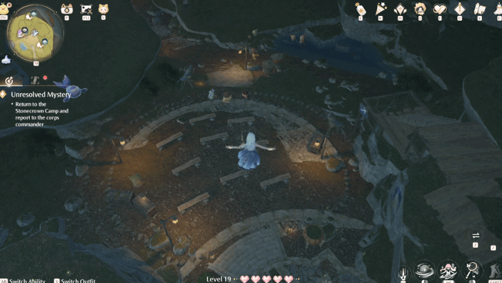 Return the Stonecrown Camp