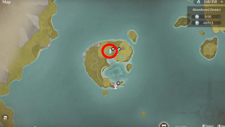 Infinity Nikki - Stellar Fishing Map