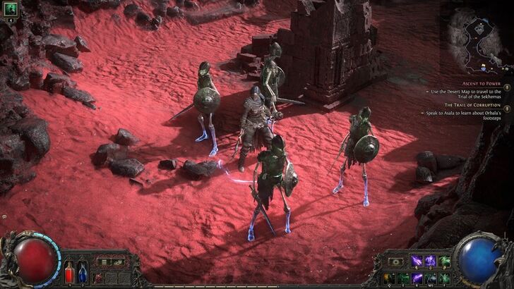 Path of Exile 2 - Skeletal Warrior Minions