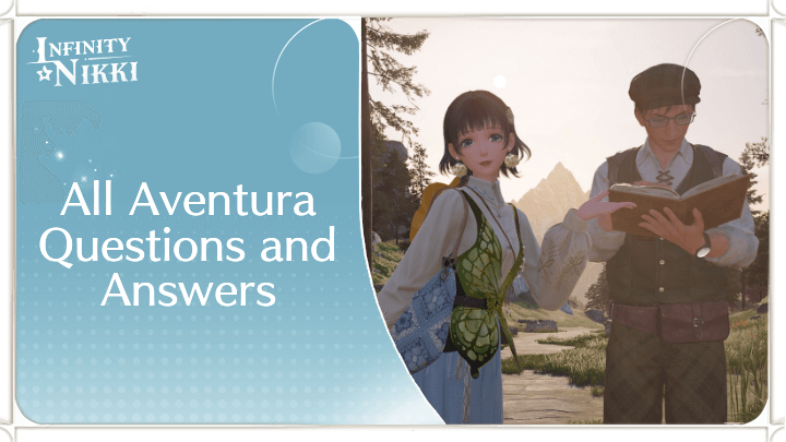 All Aventura Questions and Quiz Answers