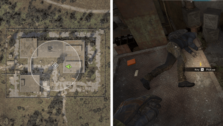 Yellow Key 1 Location