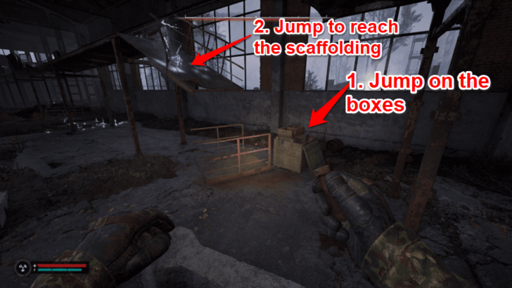 How to Reach the First Yellow Key Step 1