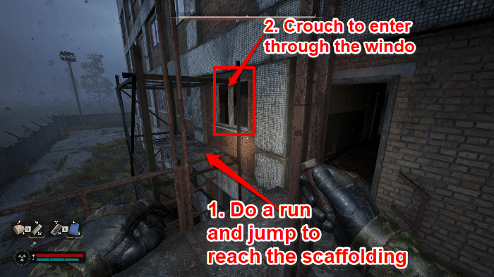 How to Reach the Second Yellow Key Step 6