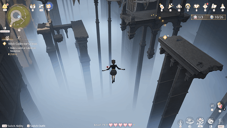 Falling Inside a Dungeon