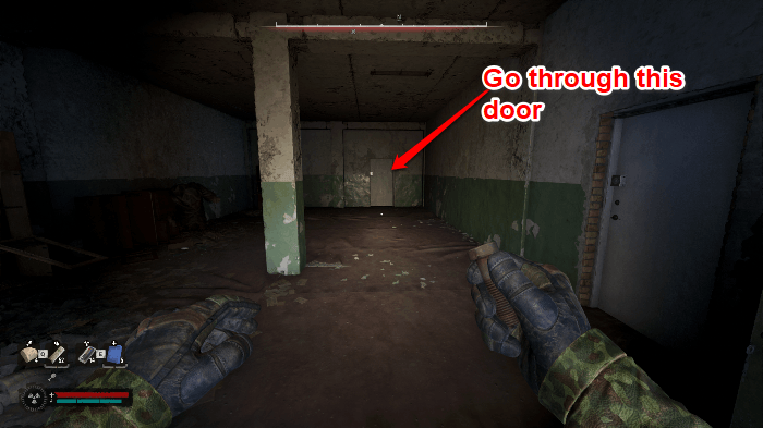 How to Reach the Key to the Old Padlock Step 1