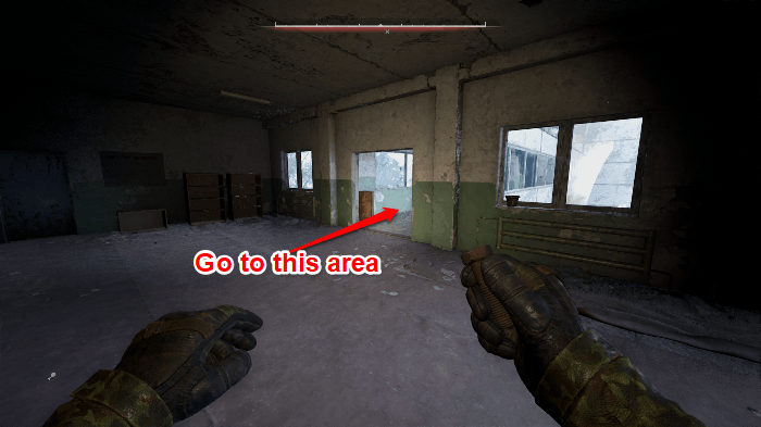 How to Reach the Key to the Old Padlock Step 2