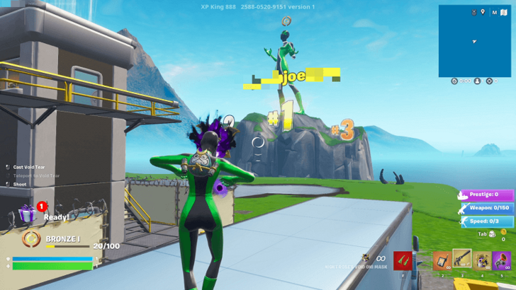 Loot Lake Gun Game One Shot - Step 1