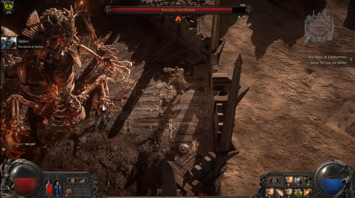 Path of Exile 2 (PoE2) - Defeat Tor Gul
