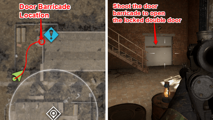 White Double Door Solution Edit