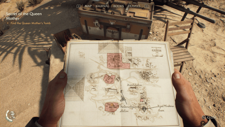 Chest Near Professor Omar for Bright Future Mystery