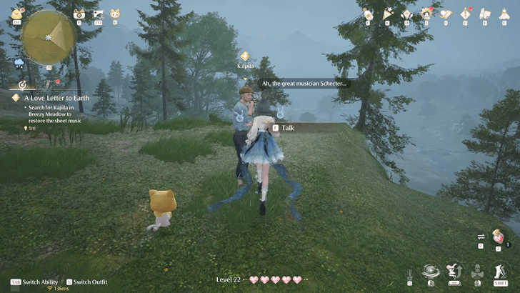 Infinity Nikki Search for Kapile in Breezy Meadow to Restore the Sheet Music