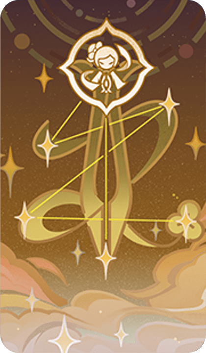 Genshin - In Five Colors Dyed Card