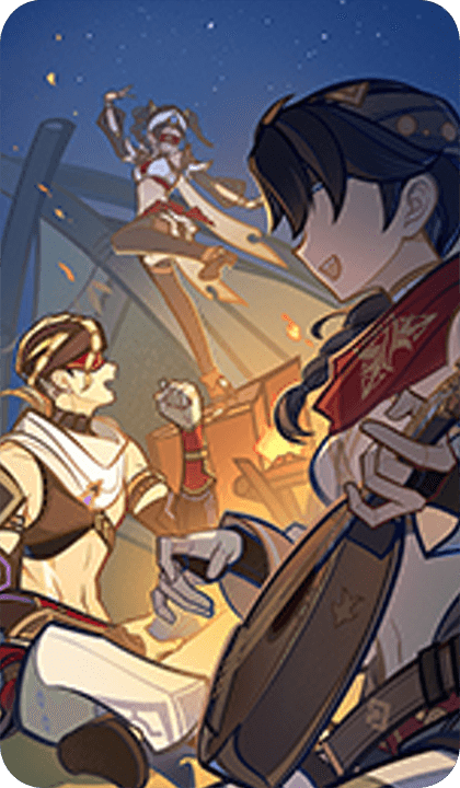 Genshin - Eremite Teatime Card