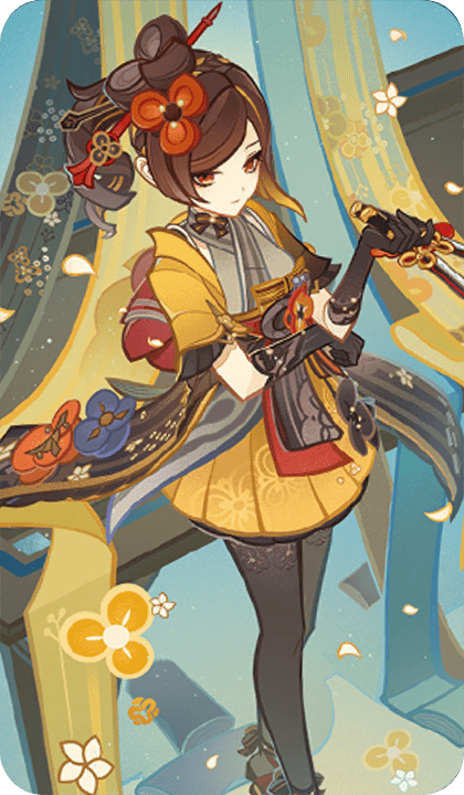 Genshin - Chiori Card