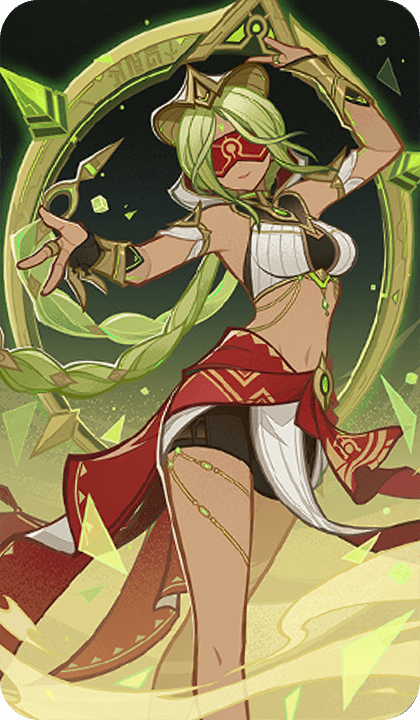 Genshin - Eremite Floral Ring-Dancer Card
