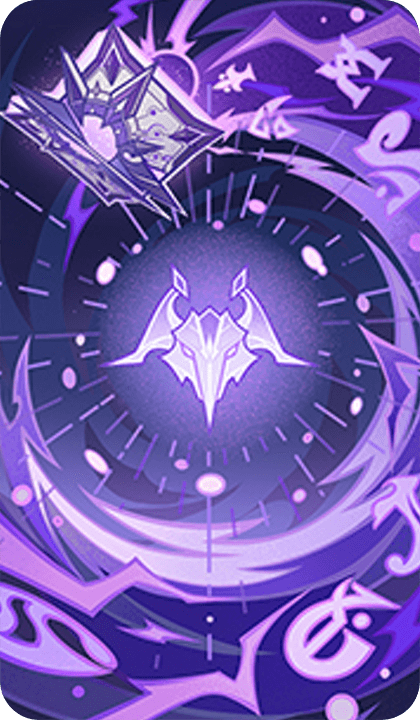 Genshin - Chain Lightning Cascade Card