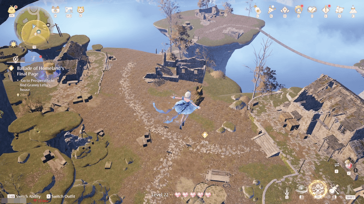 Infinity Nikki Go to Prosperville to Find Granny Lefty