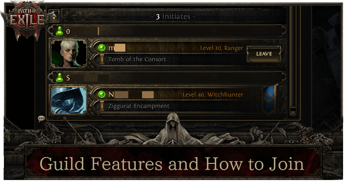 POE 2 - Guild Features and How to Join