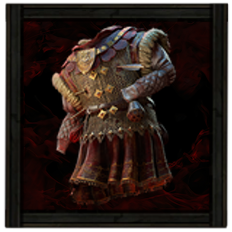 Coat of Red Chain Mail Image