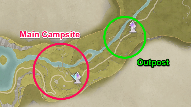 Abandoned Fanatic Wisher Camp Location