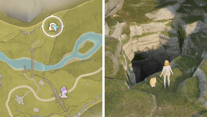 Abandoned Fanatic Wisher Camp Hidden Cavern Location