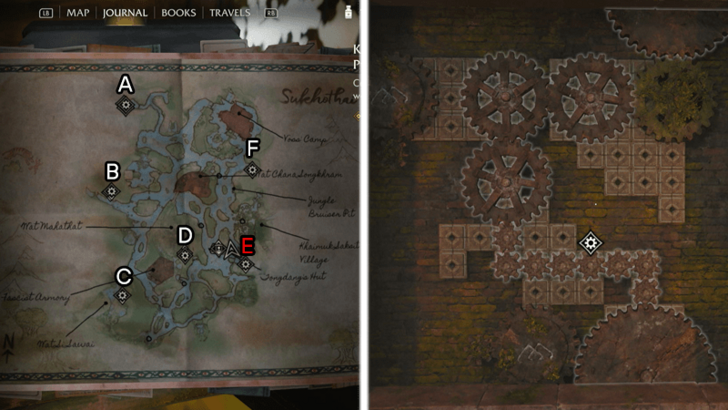 Indiana Jones and the Great Circle - Khmer Cogwheel Puzzles