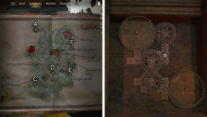 Indiana Jones and the Great Circle - Khmer Cogwheel Puzzles