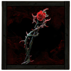 The Blood Thorn Wrapped Quarterstaff Image