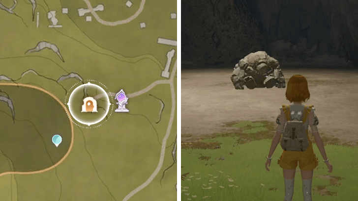 Bouldy Map Location in Infinity Nikki