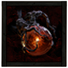 Revered Resin Amber Amulet Image